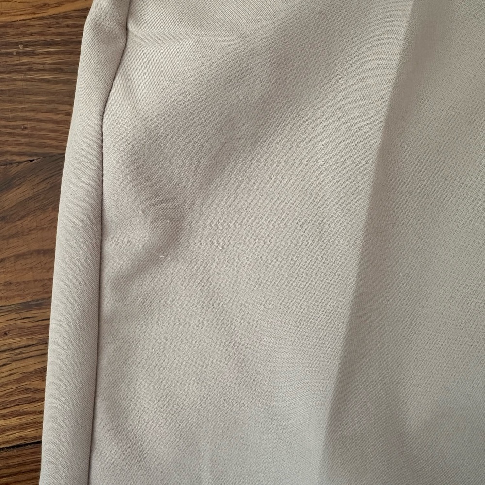 H&M Cream Straight Leg Women's Pants - Picture 4 of 4